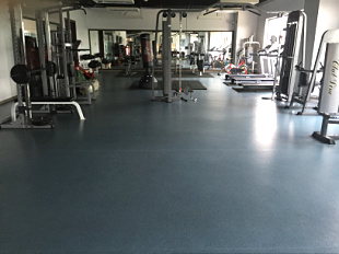 健身房PVC運動地板案例